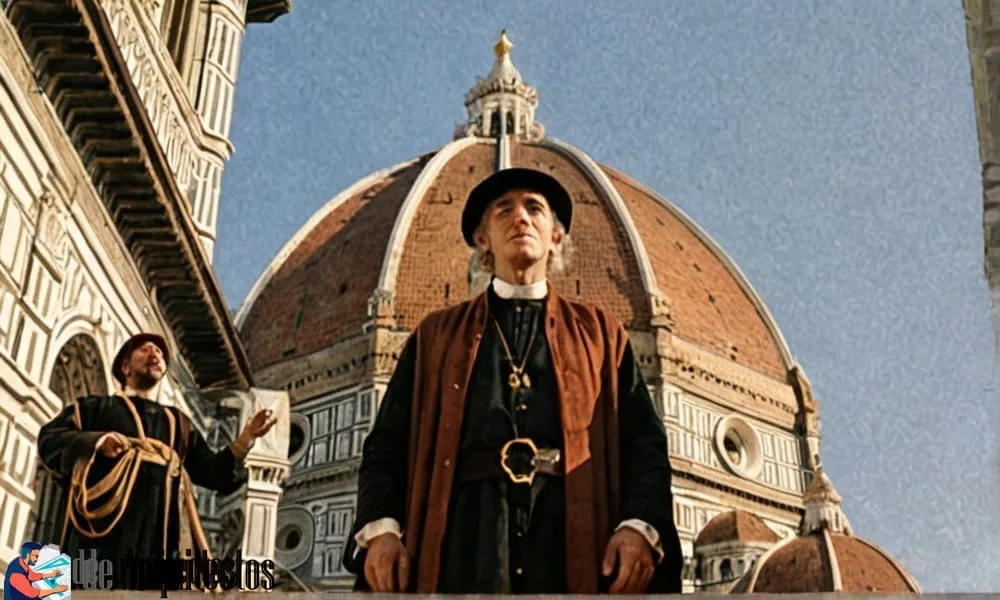 Filippo Brunelleschi, ante la Cúpula de Santa Maria del Fiore