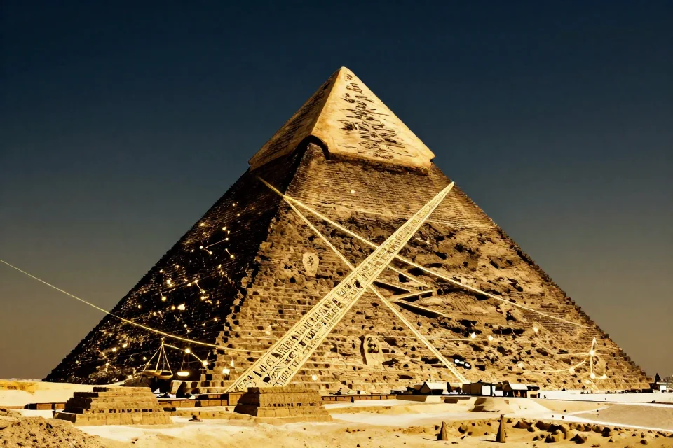 Representación simbólica del equilibrio y la justicia en la arquitectura
