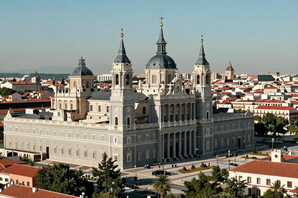 Panorámica del Monasterio de San Juan de los Reyes integrado al paisaje urbano de Madrid, contexto histórico y arquitectura renacentista en el entorno