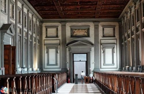 Interior Biblioteca Laurenciana